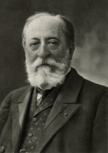 Camille Saint Saens (Saint-Saens) (1835-1921) fransk komponist og organist (s/h foto) af (1820 1910) Nadar