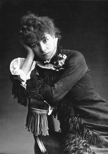 Sarah Bernhardt (1844-1923), foto af Nadar i 1877