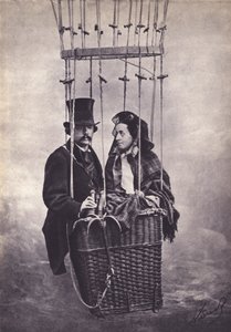 Nadar, fransk fotograf og aeronaut (s/h-foto) af (1820 1910) (after) Nadar