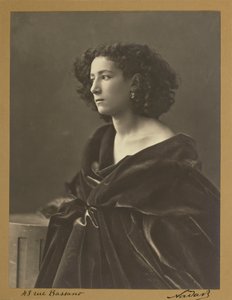 Portræt af Sarah Bernhardt i 1864 af Nadar af Nadar