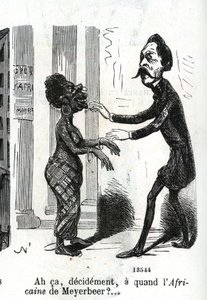 Hvornår er Giacomo Meyerbeer afrikansk? af Nadar