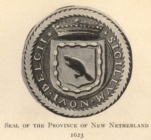 Segl fra provinsen New Netherland af (after) American School