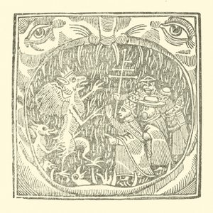 Illustration til The Roxburghe Ballads (træsnit) af (after) English School