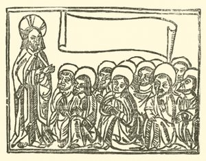 Illustration til The Roxburghe Ballads (træsnit) af (after) English School