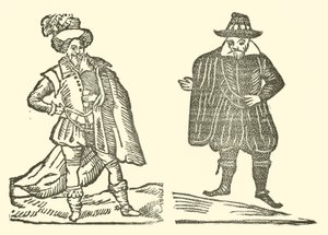 Illustration til The Roxburghe Ballads (træsnit) af (after) English School