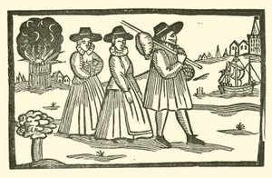 Illustration til The Roxburghe Ballads (træsnit) af (after) English School