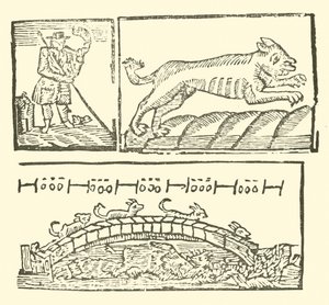 Illustration til The Roxburghe Ballads (træsnit) af (after) English School