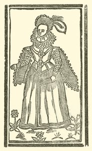 Illustration til The Roxburghe Ballads (træsnit) af (after) English School