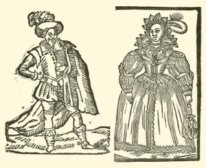 Illustration til The Roxburghe Ballads (træsnit) af (after) English School