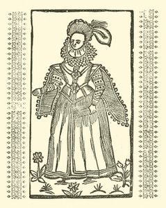 Illustration til The Roxburghe Ballads (træsnit) af (after) English School