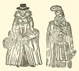 Illustration til The Roxburghe Ballads (træsnit) af (after) English School