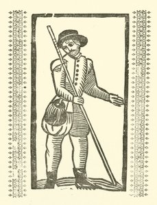 Illustration til The Roxburghe Ballads (træsnit) af (after) English School