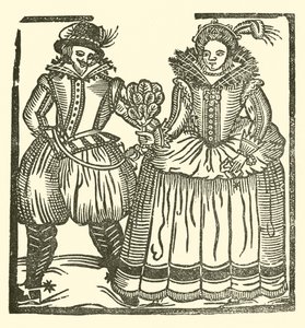 Illustration til The Roxburghe Ballads (træsnit) af (after) English School