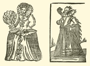 Illustration til The Roxburghe Ballads (træsnit) af (after) English School