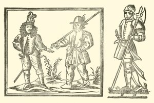 Illustration til The Roxburghe Ballads (træsnit) af (after) English School