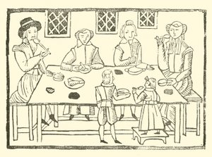 Illustration til The Roxburghe Ballads (træsnit) af (after) English School