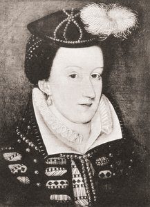 Mary, Queen of Scots (litho) af (after) English School