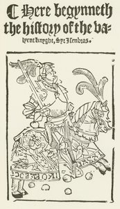 Sir Isumbras (gravering) af (after) English School