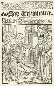 Sir Tryamoure (gravering) af (after) English School