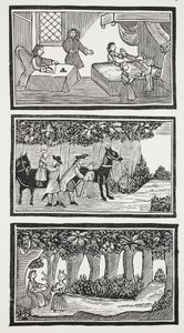 The History of The Two Children in the Wood, illustration fra 