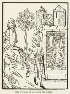 Mysteriet om Melusine opdaget (gravering)