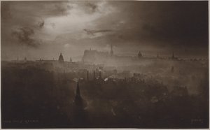 Auld Reekie (s/h foto) af (after) English photographer