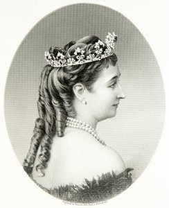 Eugenie (gravering) af (after) English photographer