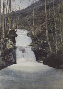 Cascade du Benet, pres Murat (farvet foto) af (after) French Photographer