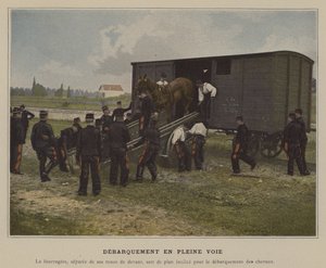 Helvejs landing (farvet foto) af (after) French Photographer