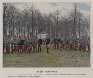 Squad School (farvet foto) af (after) French Photographer
