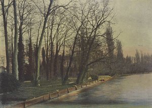 Enghien, Le Lac (farvet foto) af (after) French Photographer