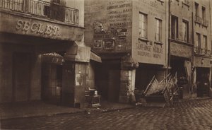 Fragment af Halles søjlerne (s/h foto) af (after) French Photographer