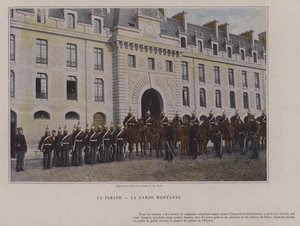 The Parade, The Rising Guard (farvet foto) af (after) French Photographer