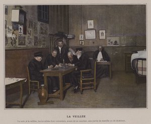 The Vigil (farvet foto) af (after) French Photographer