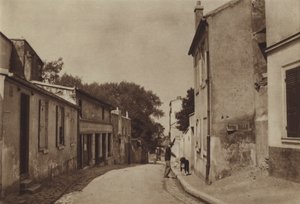 Rue Saint-Vincent (s/h foto) af (after) French Photographer