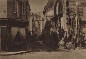 Rue de Lourcine (s/h foto) af (after) French Photographer
