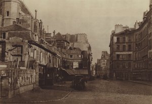 Carre Saint-Martin, set fra rue Reaumur (s/h foto) af (after) French Photographer