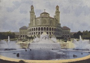Paris, Le Trocadero (farvet foto) af (after) French Photographer