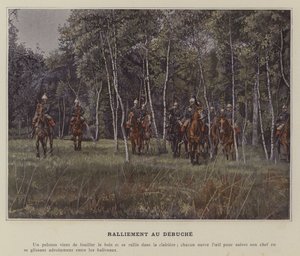 Rally til Debuche (farvet foto) af (after) French Photographer