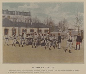 Frelsesteori (farvet foto) af (after) French Photographer