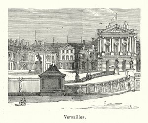 Versailles (kobberstik) af (after) French School