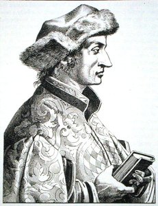 Portræt af Sebastien Brant (ca. 1485-1521), fra 