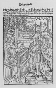 The Book of Cirurgia af Hieronymus Brunschwig (litho) af (after) German School