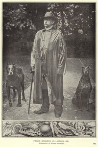 Prins Bismarck som godsejer (s/h foto) af (after) German photographer