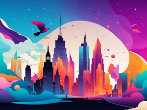 Space City 1 af Mario Witt