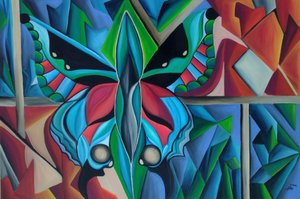 Sommerfugl alias ugle af GilhausArt
