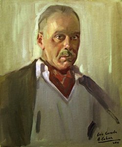 Portræt af Luis Cernuda af Alejandro Cabeza