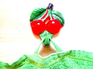 Kirsebær køkkenkrog vintage sommerhave af Martina Konitzky