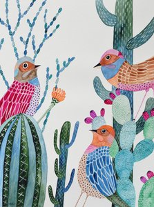 Sultne fugle af Marys Watercolors