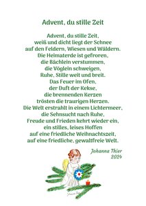Advent, du stille tid af Johanna Thier